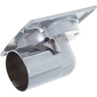 Трап ORE D1050G, 100х100 мм, гориз., слив 50 мм, мет. 7079988607436
