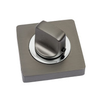 Завертка к ручкам (матовый чёрный никель) PUERTO BK AL 02 MBN