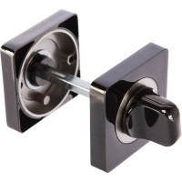 Завертка к ручкам (черный никель/никель матовый) PUERTO BK AL 02 BN/SN