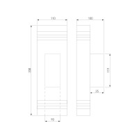 Садово-парковый светильник Elektrostandard 1449 TECHNO черный a032628