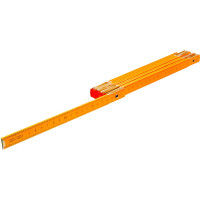 Складной деревянный метр 2 м, желтый Top Tools 26C012