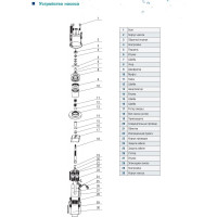 Вибрационный насос AquamotoR ARVP 250-10B AR151002