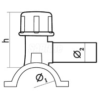 Электросварная седёлка с фрезой SABfuse PN16 D63X32 8075063032