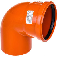 Отвод для наружной канализации PRO AQUA TERRA PP 110x87.5 PPH3011087