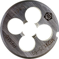 Плашка ООО "ТМТ ГРУПП" М12х1.75 Р6М5 6g 137173