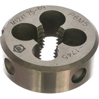 Плашка ООО "ТМТ ГРУПП" М12х1.75 Р6М5 6g 137173