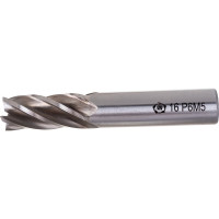 Фреза концевая ООО "ТМТ ГРУПП" цилиндрический хвостовик 16 5-зуб Р6М5 134915