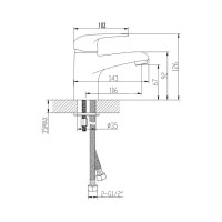 Смеситель для раковины Lemark Pramen LM3306C