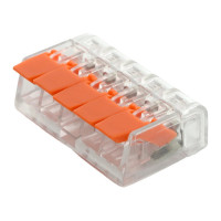 Универсальная компактная клемма STEKKER 5-проводная, LD221-415, 50шт в упак. 32395