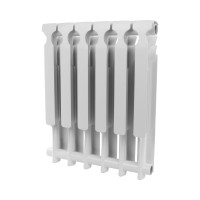 Алюминиевый радиатор ROMMER Optima 500 6 секций RAL9016 89557