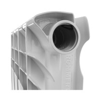 Алюминиевый радиатор ROMMER Optima 500 6 секций RAL9016 89557