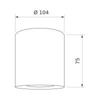 Стационарный светильник Elektrostandard DLR026 6W 4200K черный матовый a040441