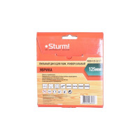 Диск пильный по дереву, пластику, гипсокартону 125х22.2 мм, 3 зуба Sturm 9020-125-22-3T