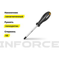 Отвертка крестовая Inforce PH3x125 06-09-57