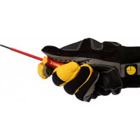 Диэлектрическая отвертка Felo Ergonic 2,5х0,4х75 плоская шлицевая 41302590