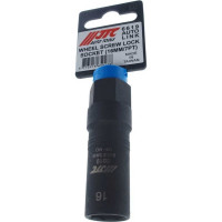 Головка для секретной гайки колеса 1/2” DR 16mm x 7PT 70L TOYOTA, HYUNDAI, HONDA и т.д. JTC -6619 459172