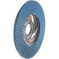 Круг лепестковый циркониевый по металлу и нержавеющей стали (125х22 мм, ZK80, 38А) Tsunami КЛТ1 D9610000ZK12580