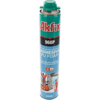 Клей-пена для пенополистирола и пенопласта Akfix 960P, 900 гр. FA009