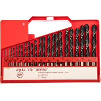 Набор сверл по металлу 1-13 мм, 25 шт. Туламаш 92048