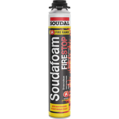 Огнестойкая пистолетная пена SOUDAL Соудафоам ФР 132780
