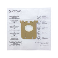 Мешки-пылесборники синтетические для пылесоса (12 шт; 2 микрофильтра) OZONE XXL-02