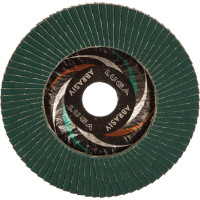 Круг лепестковый торцевой плоский КЛТ1 (125х22 мм; А180; 14А 8/Р180) Луга 4603347337929
