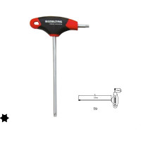Т-образный ключ TORX 6-гранный с рукояткой T9 IZELTAS 4909220009