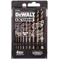 Набор сверл по металлу EX HSS-CO, 10 шт. DEWALT DT5935