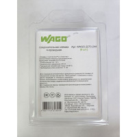 Соединительная клемма WAGO 4-х проводная с пастой 2273-244 6 штук 2587