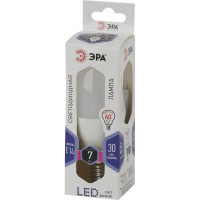 Светодиодная лампа ЭРА LED B35-7W-860-E14, свеча, холодный Б0031400