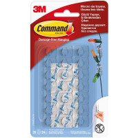 Клипсы для гирлянд Command 17026CLR прозрачный, 20 штук 7100108711