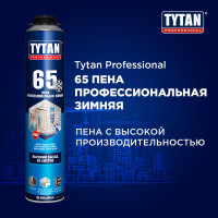 Профессиональная зимняя пена Tytan PROFESSIONAL 65 O2, темп.-20, зимняя 750мл 16975 267879