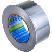 Алюминиевая лента FOLSEN 50мм x 50м до 150oC, 70мкм 074504