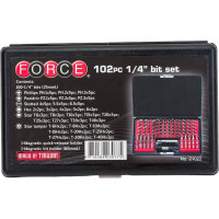 Набор бит 102 шт. FORCE 21022
