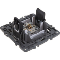 Розетка TV ЭРА 14-3101-05 одиночная, IP20, Elegance, антрацит Б0034294
