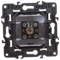 Розетка TV ЭРА 14-3101-05 одиночная, IP20, Elegance, антрацит Б0034294