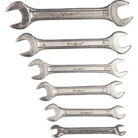 Набор гаечных рожковых ключей РемоКолор, углеродистая сталь, 6 предметов 43-2-516