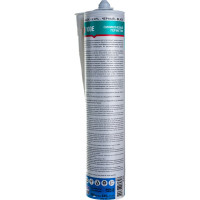 Универсальный силиконовый герметик Akfix 100E, черный, 280 мл SA043