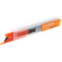 Лезвие сегментное 18мм 10шт black Tulips tools IR06-019
