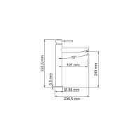 Смеситель для раковины WasserKraft Main 4103H