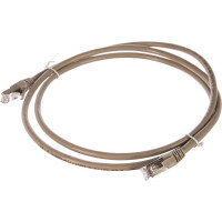 Коммутационный шнур NIKOMAX S/FTP 4 пары, серый, 1,5м NMC-PC4SE55B-015-GY