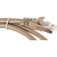 Коммутационный шнур NIKOMAX S/FTP 4 пары, серый, 1,5м NMC-PC4SE55B-015-GY