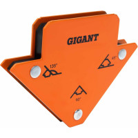 Угольник магнитный стрелка 25LBS (45, 90, 135 град; усилие 11 кг) Gigant G-0514