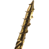 Универсальный саморез конструкц. ГОСКРЕП 6,0 x 50 желт.,пресс, шайба TX30 14 шт. 14-0016750