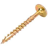 Конструкционный саморез ГОСКРЕП 8,0 x 80 желт.,пресс шайба TX40 14-0016930