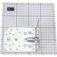 Крепежный усиленный уголок ГОСКРЕП 130х130х100 13-0020110