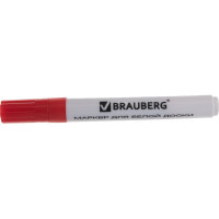 Набор маркеров для доски BRAUBERG 4 шт., классические, круглый наконечник 5 мм 150417