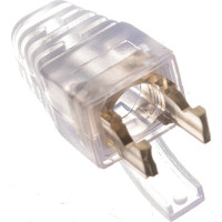 Защитный прозрачный колпачок для коннекторов RJ45 NIKOMAX 100шт NMC-RJBOOT65B-TR-100