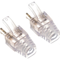 Защитный прозрачный колпачок для коннекторов RJ45 NIKOMAX 100шт NMC-RJBOOT65B-TR-100