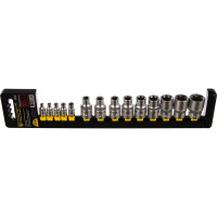 Набор головок торцевых TORX (14 предметов; 1/2DR- 1/4DR) BERGER BG2165